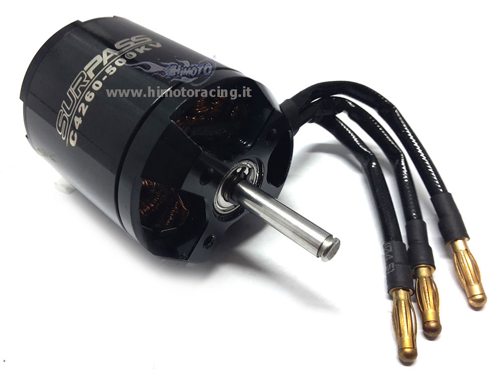 Motore Brushless 3630-4260-500KV 12V/25V Surpass per aereo modelli